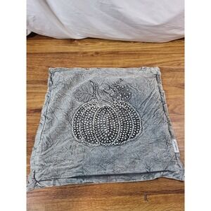 shabby chic pumpkin pillow cover